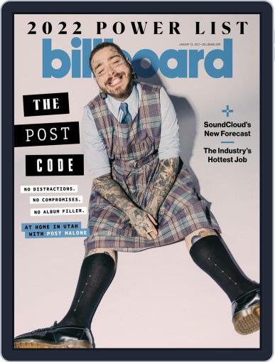 Billboard January 29th, 2022 Digital Back Issue Cover