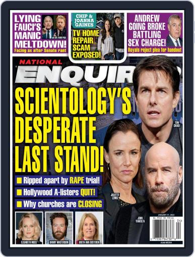 National Enquirer January 31st, 2022 Digital Back Issue Cover