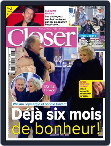 Closer France January 27th, 2022 Digital Back Issue Cover