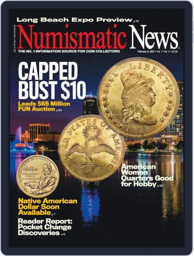 Numismatic News February 8th, 2022 Digital Back Issue Cover