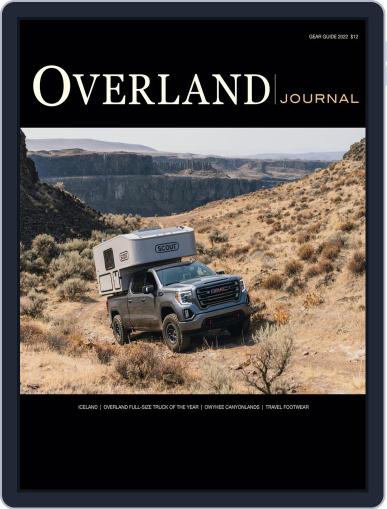 Overland Journal January 25th, 2022 Digital Back Issue Cover