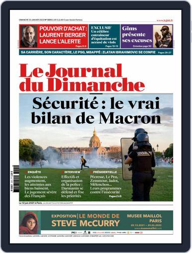 Le Journal du dimanche January 23rd, 2022 Digital Back Issue Cover