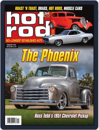 NZ Hot Rod February 1st, 2022 Digital Back Issue Cover