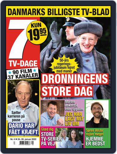 7 TV-Dage January 24th, 2022 Digital Back Issue Cover