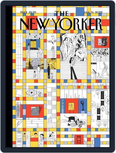 The New Yorker January 31st, 2022 Digital Back Issue Cover