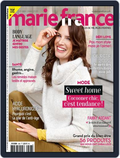 Marie France February 1st, 2022 Digital Back Issue Cover