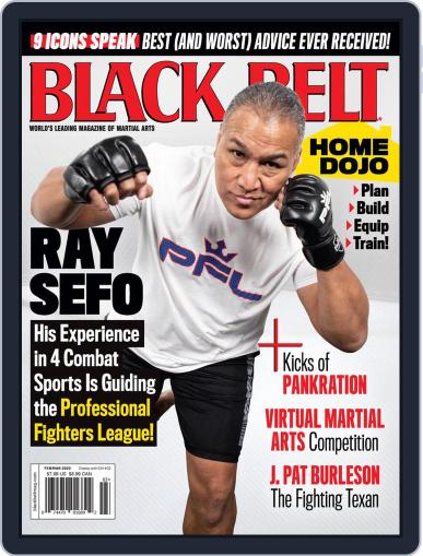 Black Belt February 1st, 2022 Digital Back Issue Cover