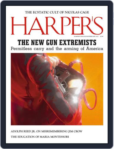 Harper's February 1st, 2022 Digital Back Issue Cover