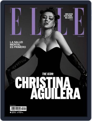 Elle México February 1st, 2022 Digital Back Issue Cover