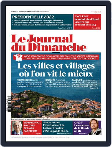Le Journal du dimanche January 30th, 2022 Digital Back Issue Cover