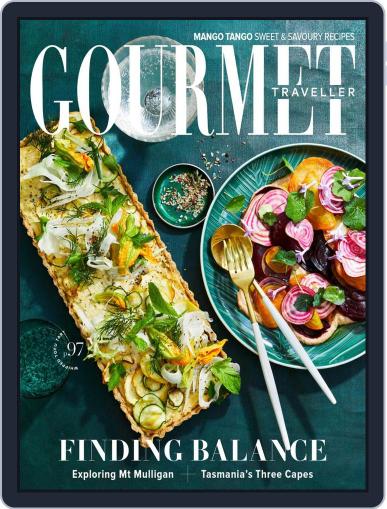 Gourmet Traveller February 1st, 2022 Digital Back Issue Cover