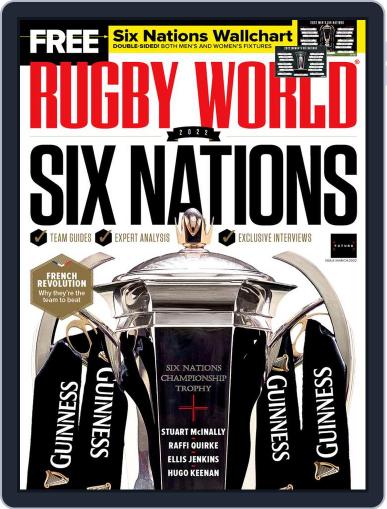 Rugby World March 1st, 2022 Digital Back Issue Cover