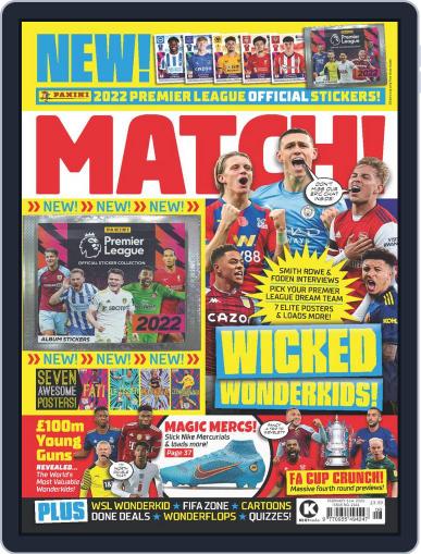 MATCH! February 1st, 2022 Digital Back Issue Cover