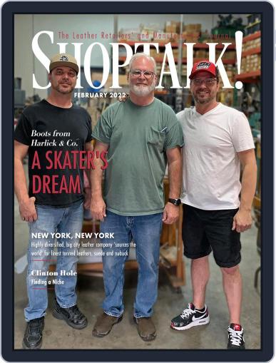 Shop Talk! February 1st, 2022 Digital Back Issue Cover