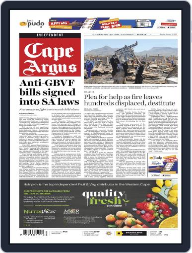 Cape Argus January 31st, 2022 Digital Back Issue Cover