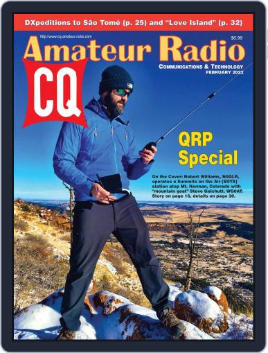 CQ Amateur Radio February 1st, 2022 Digital Back Issue Cover