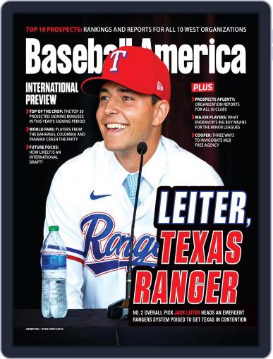 Baseball America January 2nd, 2022 Digital Back Issue Cover