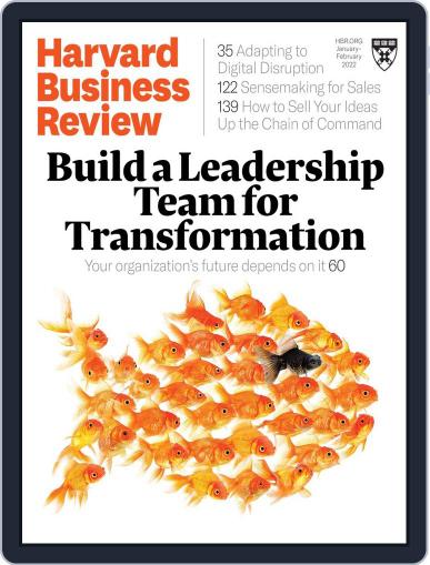 Harvard Business Review January 1st, 2022 Digital Back Issue Cover