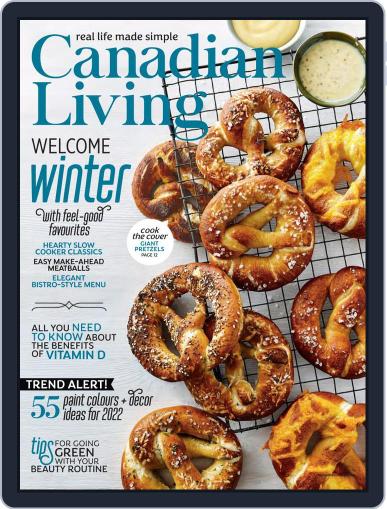 Canadian Living (Digital) January 1st, 2022 Issue Cover