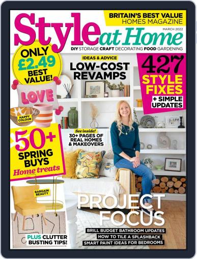 Style At Home United Kingdom March 1st, 2022 Digital Back Issue Cover