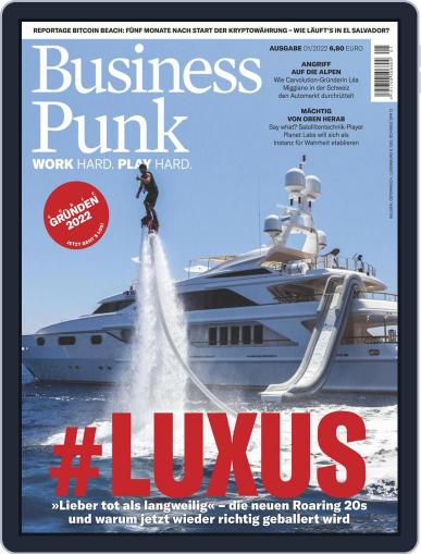 Business Punk January 1st, 2022 Digital Back Issue Cover