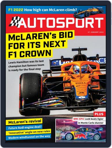 Autosport January 27th, 2022 Digital Back Issue Cover
