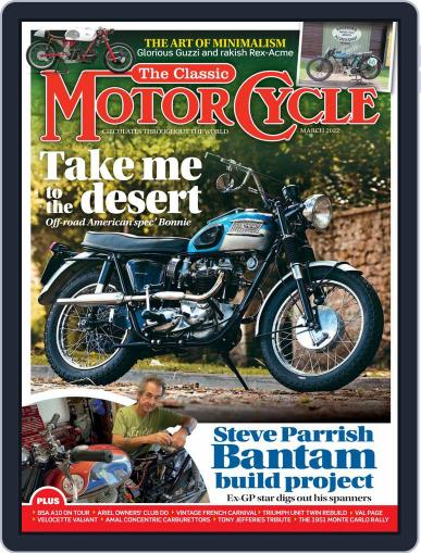 The Classic MotorCycle March 1st, 2022 Digital Back Issue Cover