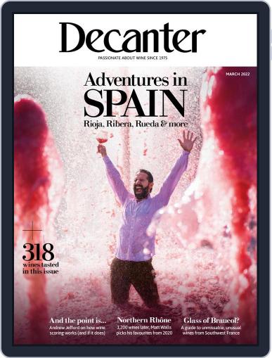 Decanter March 1st, 2022 Digital Back Issue Cover