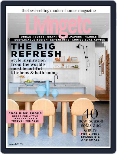 Living Etc March 1st, 2022 Digital Back Issue Cover