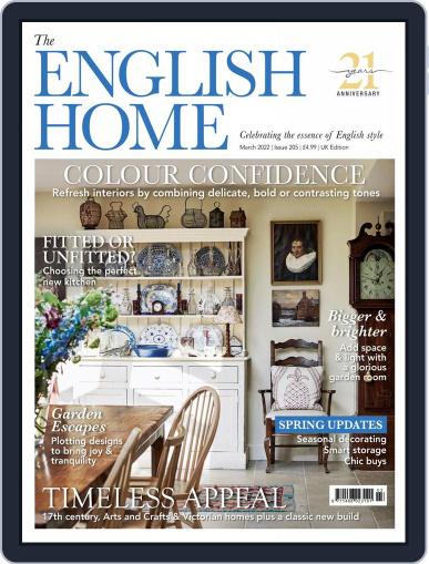 The English Home March 1st, 2022 Digital Back Issue Cover