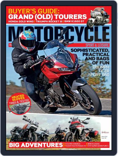 Motorcycle Sport & Leisure March 1st, 2022 Digital Back Issue Cover