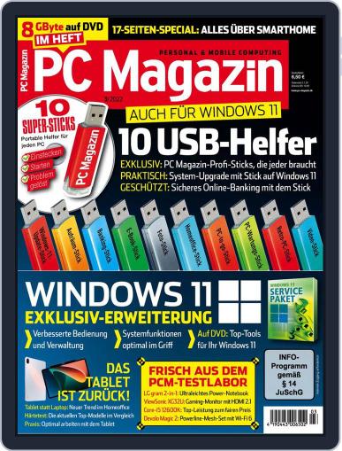 PC Magazin March 1st, 2022 Digital Back Issue Cover