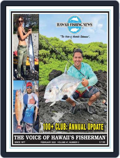 Hawaii Fishing News February 1st, 2022 Digital Back Issue Cover
