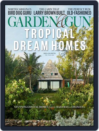 Garden & Gun February 1st, 2022 Digital Back Issue Cover