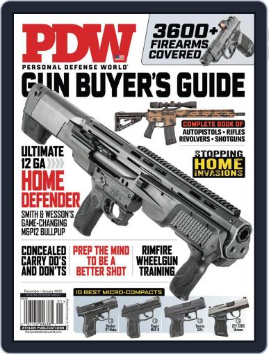 Personal Defense World December 1st, 2021 Digital Back Issue Cover
