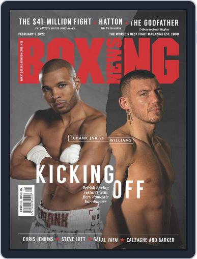 Boxing News February 3rd, 2022 Digital Back Issue Cover