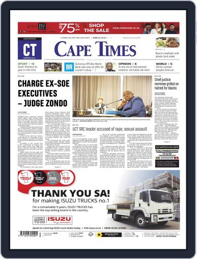 Cape Times February 2nd, 2022 Digital Back Issue Cover