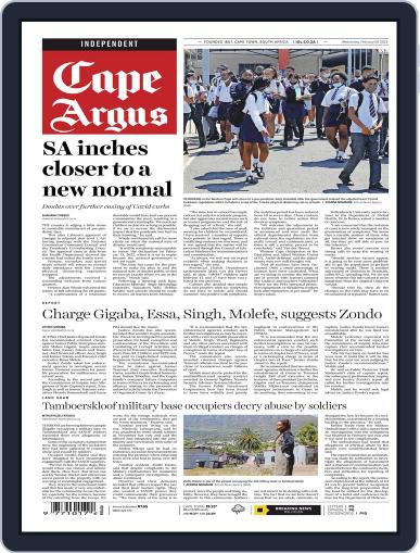 Cape Argus February 2nd, 2022 Digital Back Issue Cover