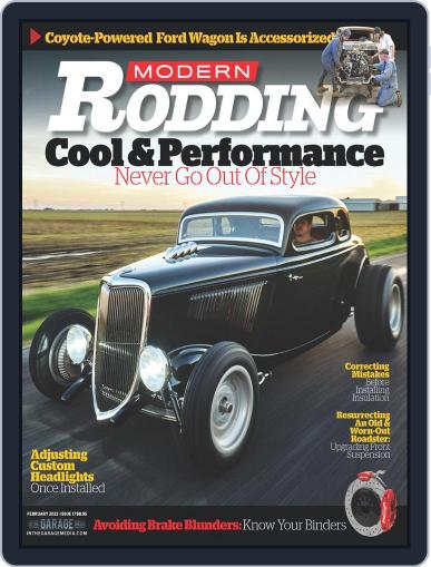 Modern Rodding February 1st, 2022 Digital Back Issue Cover