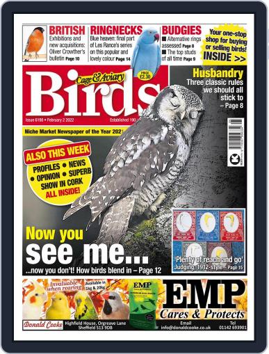 Cage & Aviary Birds February 2nd, 2022 Digital Back Issue Cover