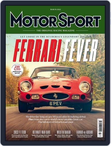 Motor sport March 1st, 2022 Digital Back Issue Cover