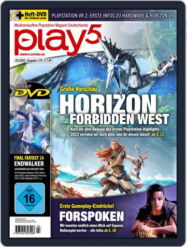 play5 March 1st, 2022 Digital Back Issue Cover