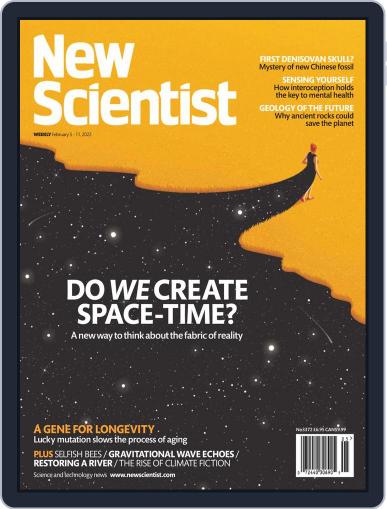 New Scientist February 5th, 2022 Digital Back Issue Cover