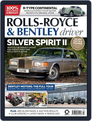 Rolls-Royce & Bentley Driver March 1st, 2022 Digital Back Issue Cover