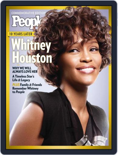 PEOPLE Whitney Houston January 10th, 2022 Digital Back Issue Cover