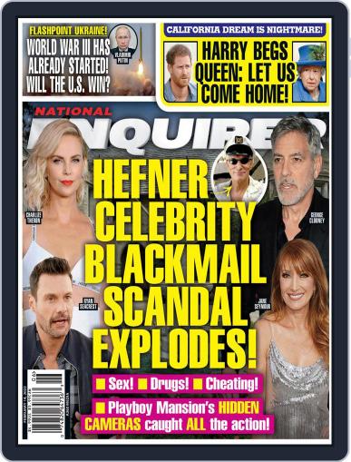National Enquirer February 14th, 2022 Digital Back Issue Cover
