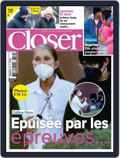 Closer France February 4th, 2022 Digital Back Issue Cover