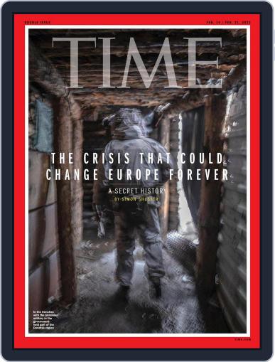 Time Magazine International Edition February 14th, 2022 Digital Back Issue Cover