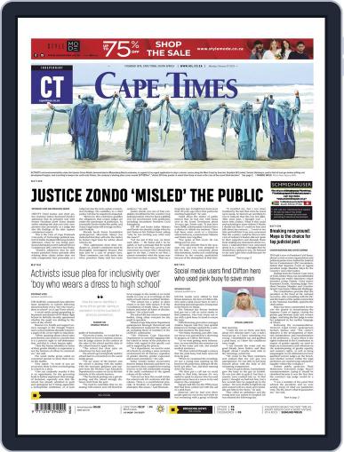 Cape Times February 7th, 2022 Digital Back Issue Cover