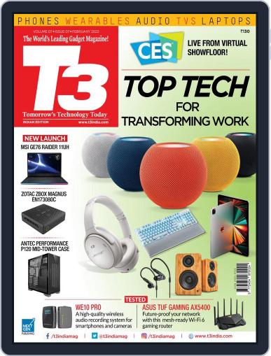 T3 India February 1st, 2022 Digital Back Issue Cover